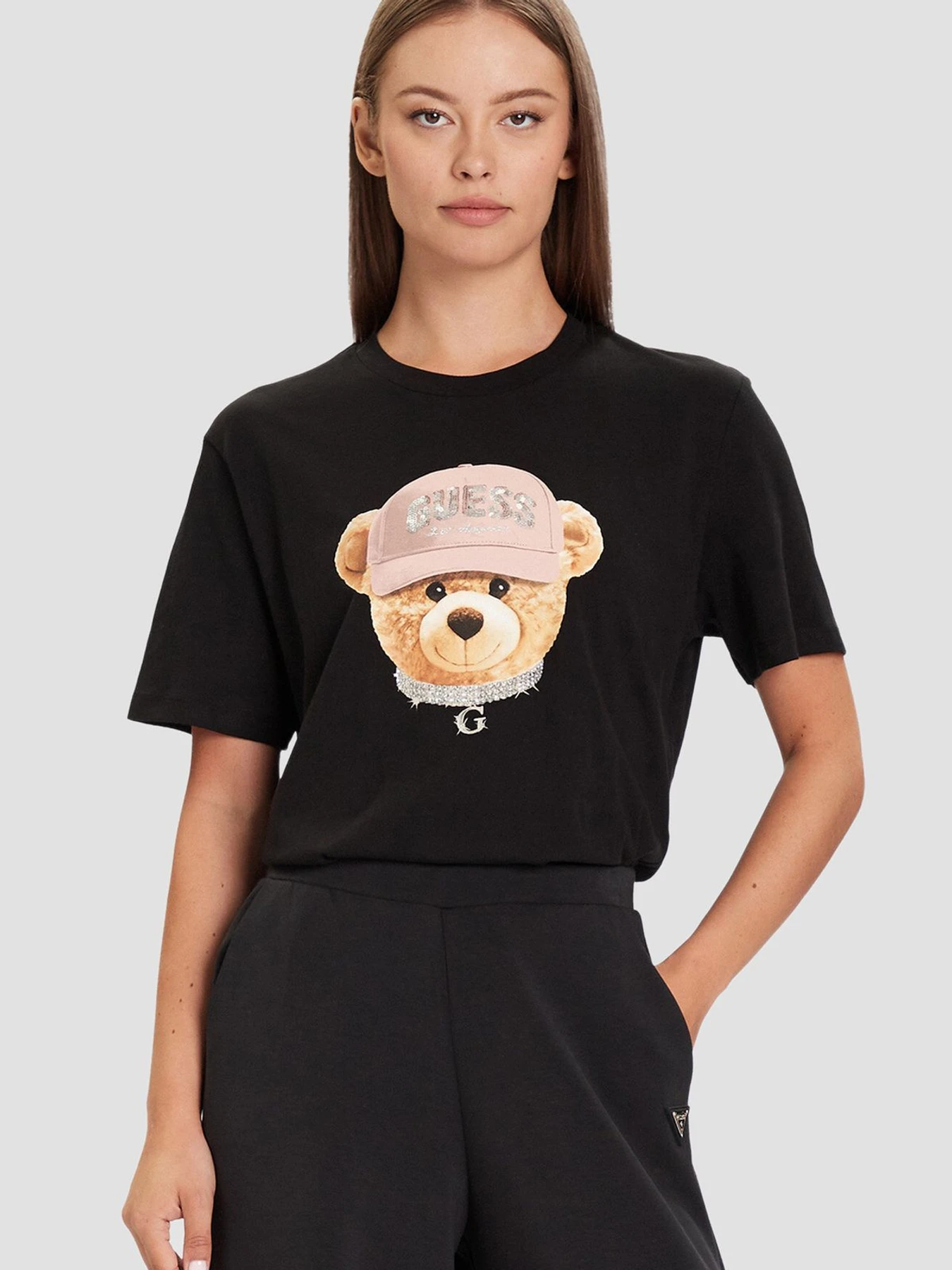 Футболки и поло GUESS модель V5BI09.I3Z14;JBLK Фото