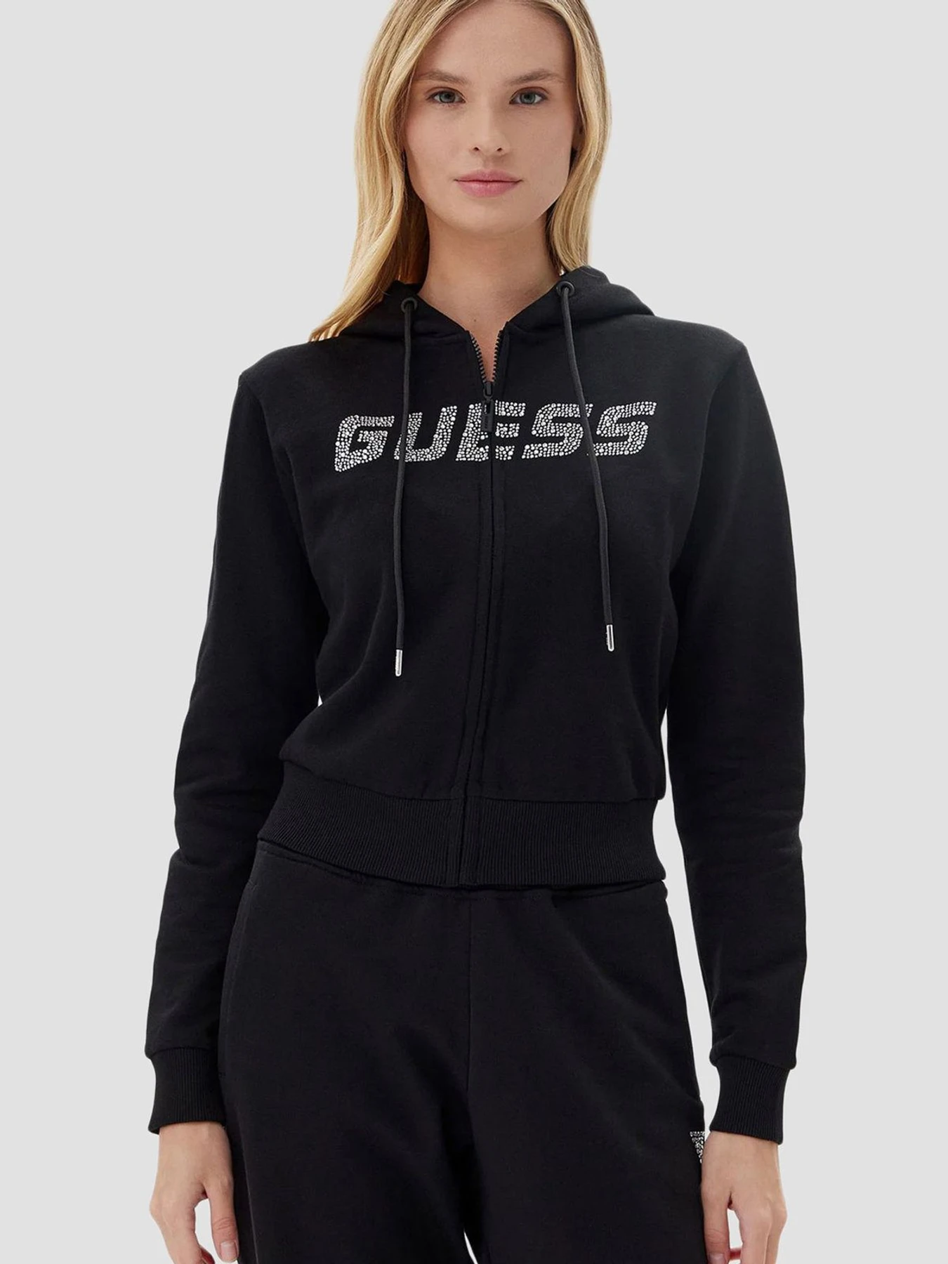 Худи и свитшоты GUESS модель V5GQ10.KCRP0;JBLK Фото