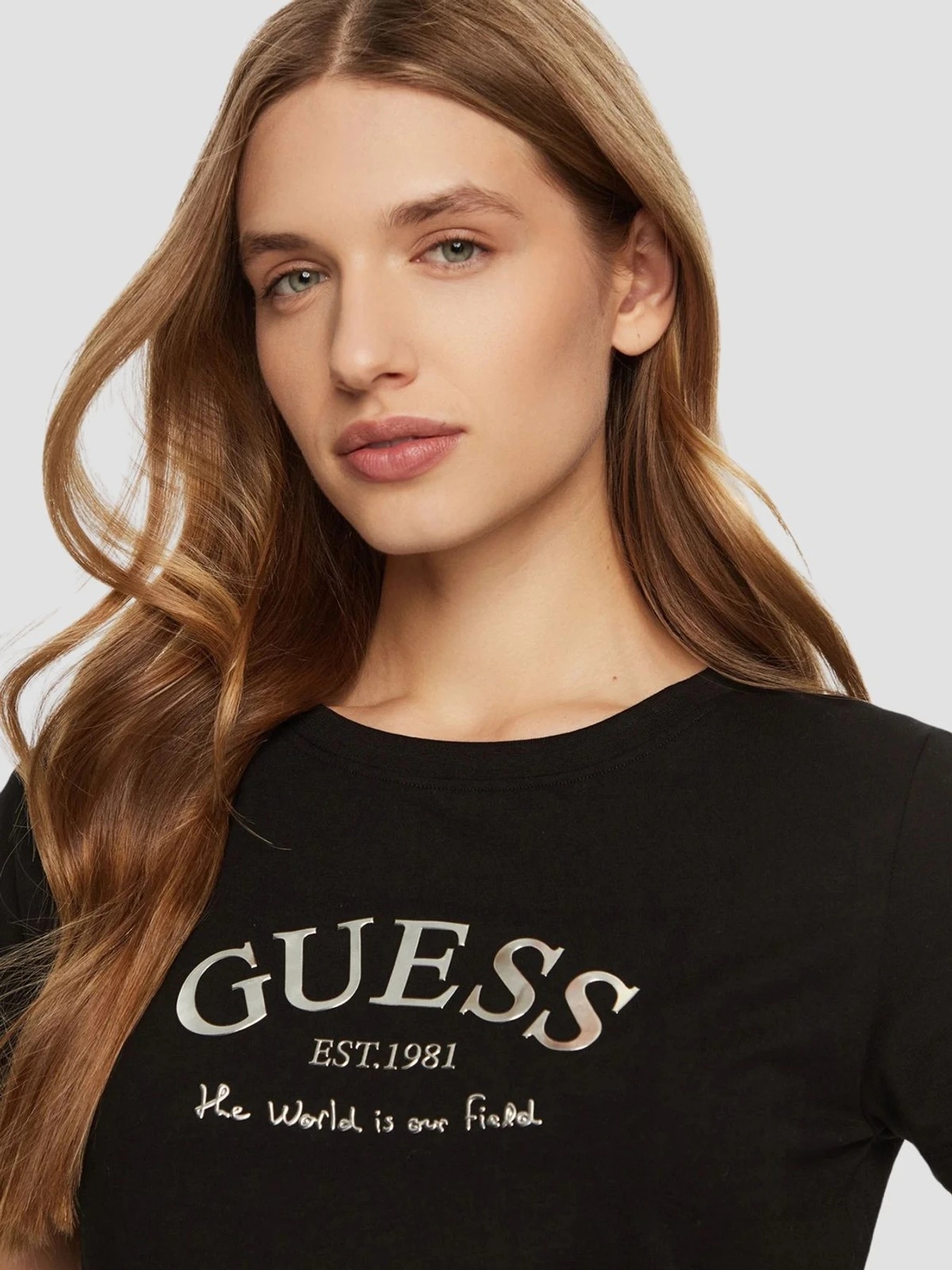 Футболки и поло GUESS модель V5RI16.J1314;JBLK Фото