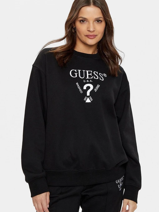 Худи и свитшоты GUESS модель V5RQ12.KC3D2;JBLK Фото