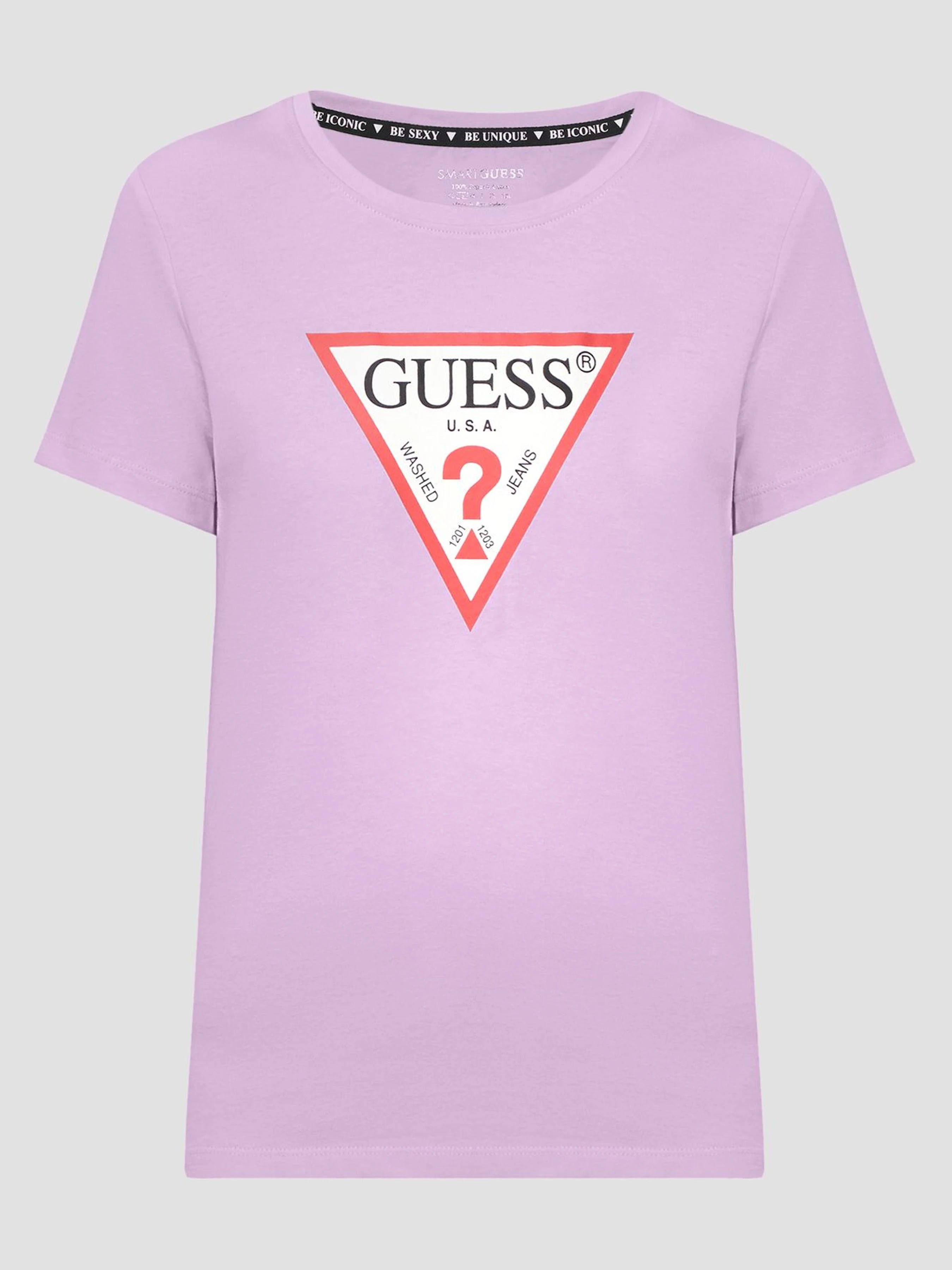 Бавовняна Жіноча Футболка GUESS фото 2