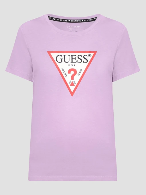 Бавовняна Жіноча Футболка GUESS фото 2