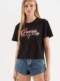 Футболки і поло GUESS модель W3GI33.KB3P0;JBLK Фото