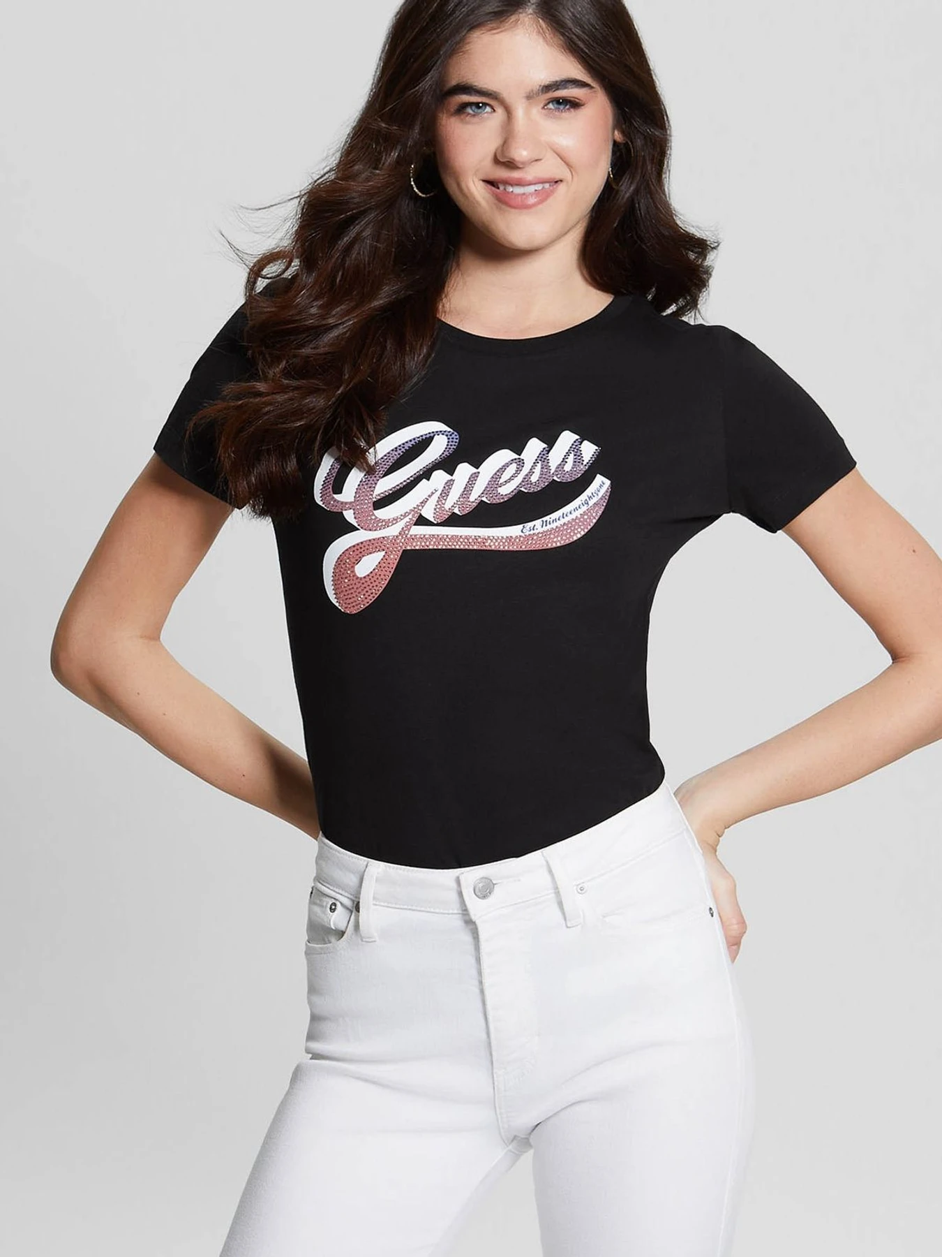 Футболки и поло GUESS модель W3GI34.I3Z14;JBLK Фото