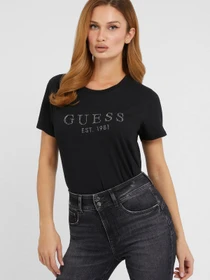 Футболки и поло GUESS модель W3GI76.K8G01;JBLK Фото