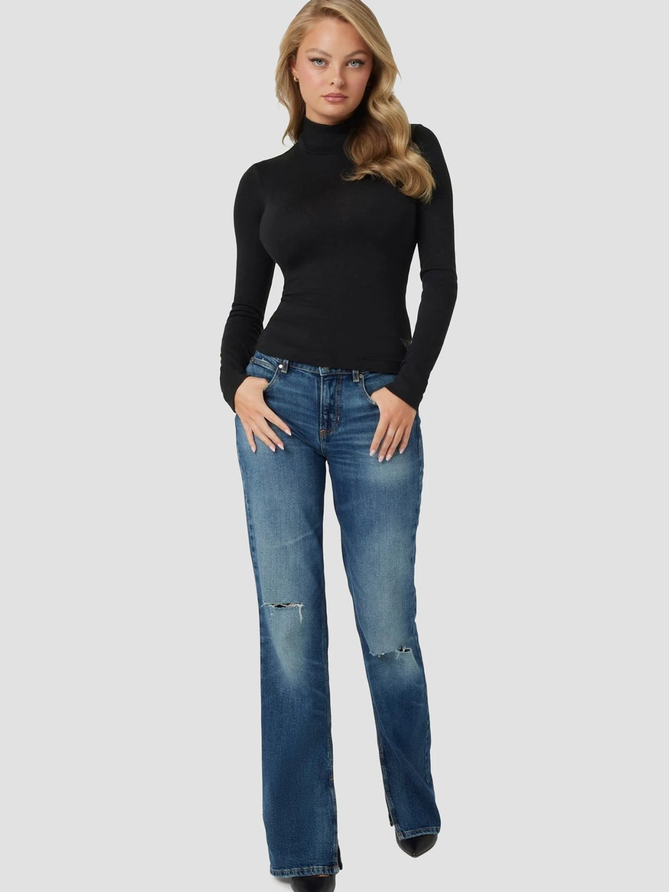 Футболки и поло GUESS модель W4BP14.KCGM2;JBLK Фото
