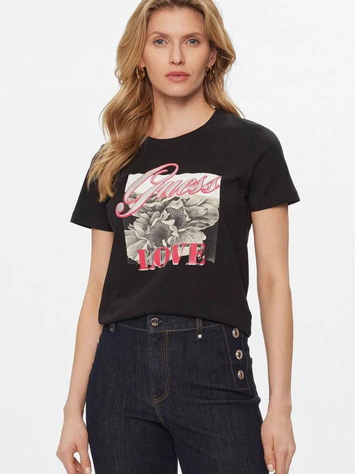 Футболки и поло GUESS модель W4GI17.I3Z14;JBLK Фото
