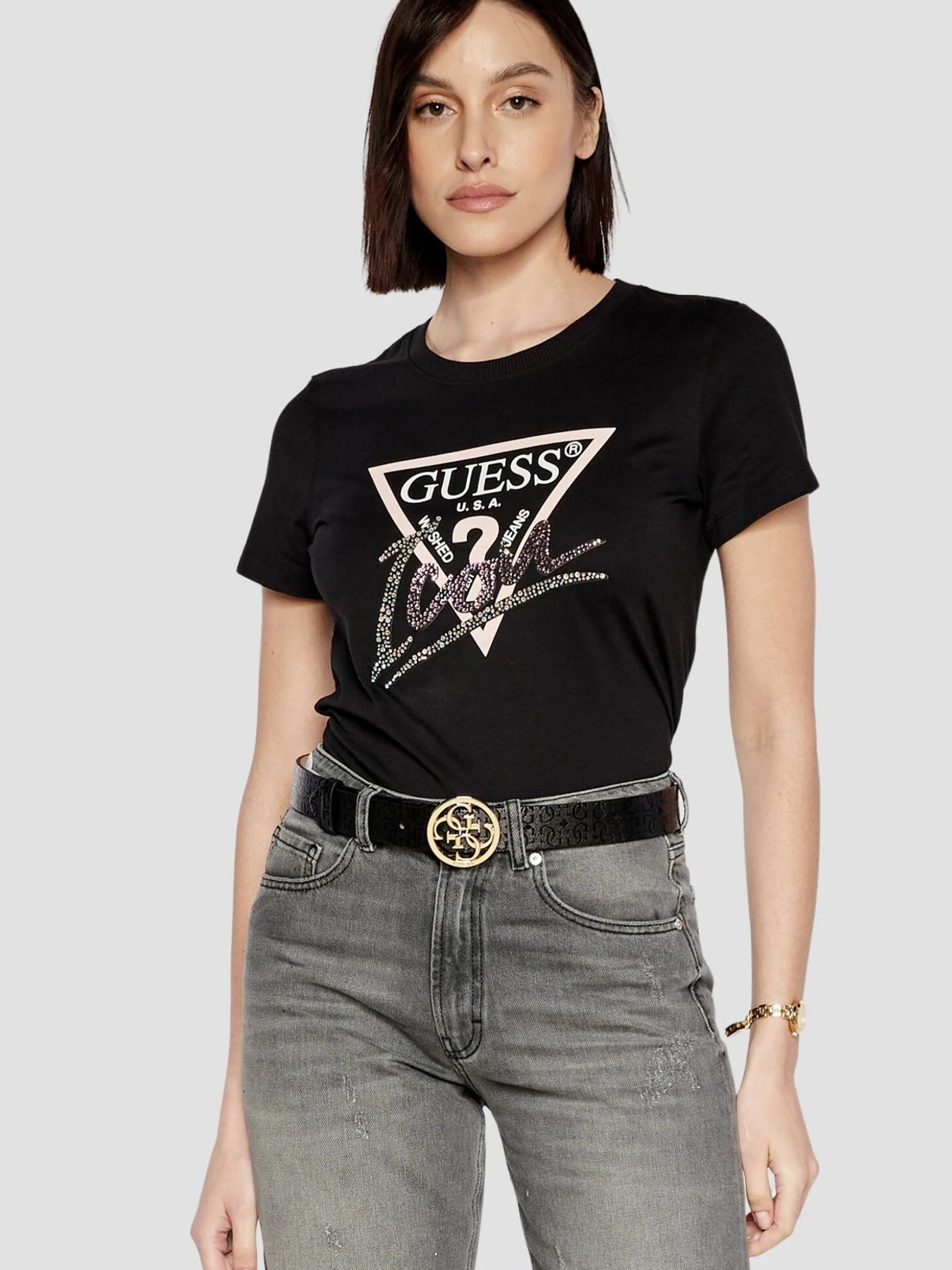 Футболки и поло GUESS модель W4GI20.I3Z14;JBLK Фото