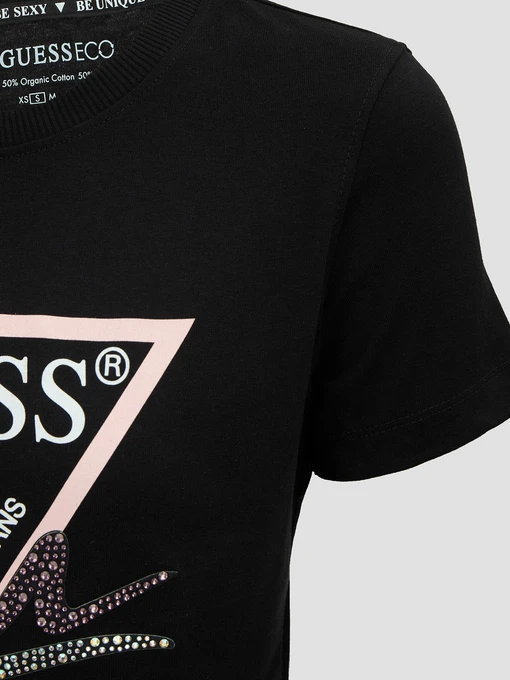 Бавовняна Жіноча Футболка GUESS фото 3