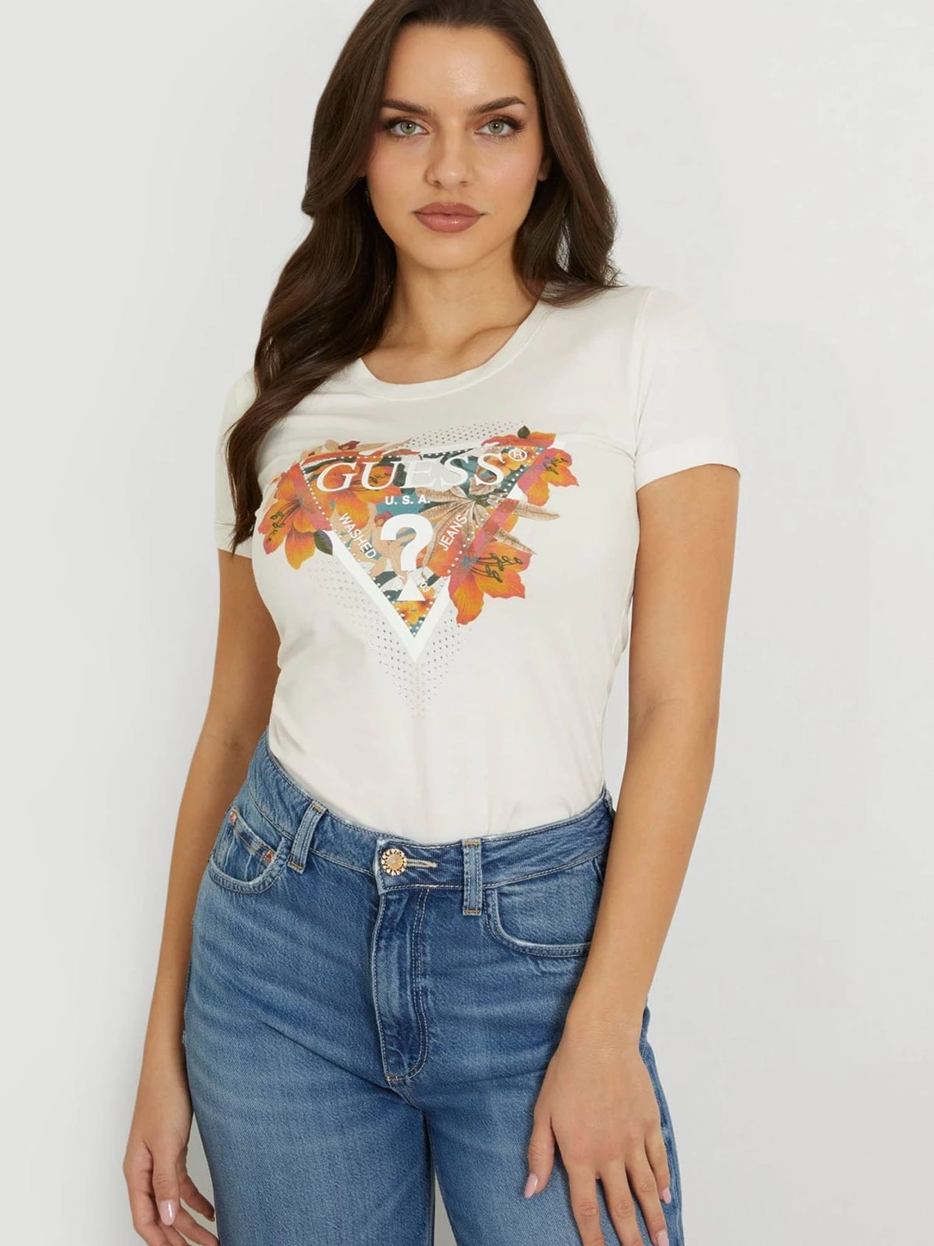 Футболки и поло GUESS модель W4GI62.J1314;G012 Футболки и поло GUESS модель W4GI62.J1314;G012 Фото