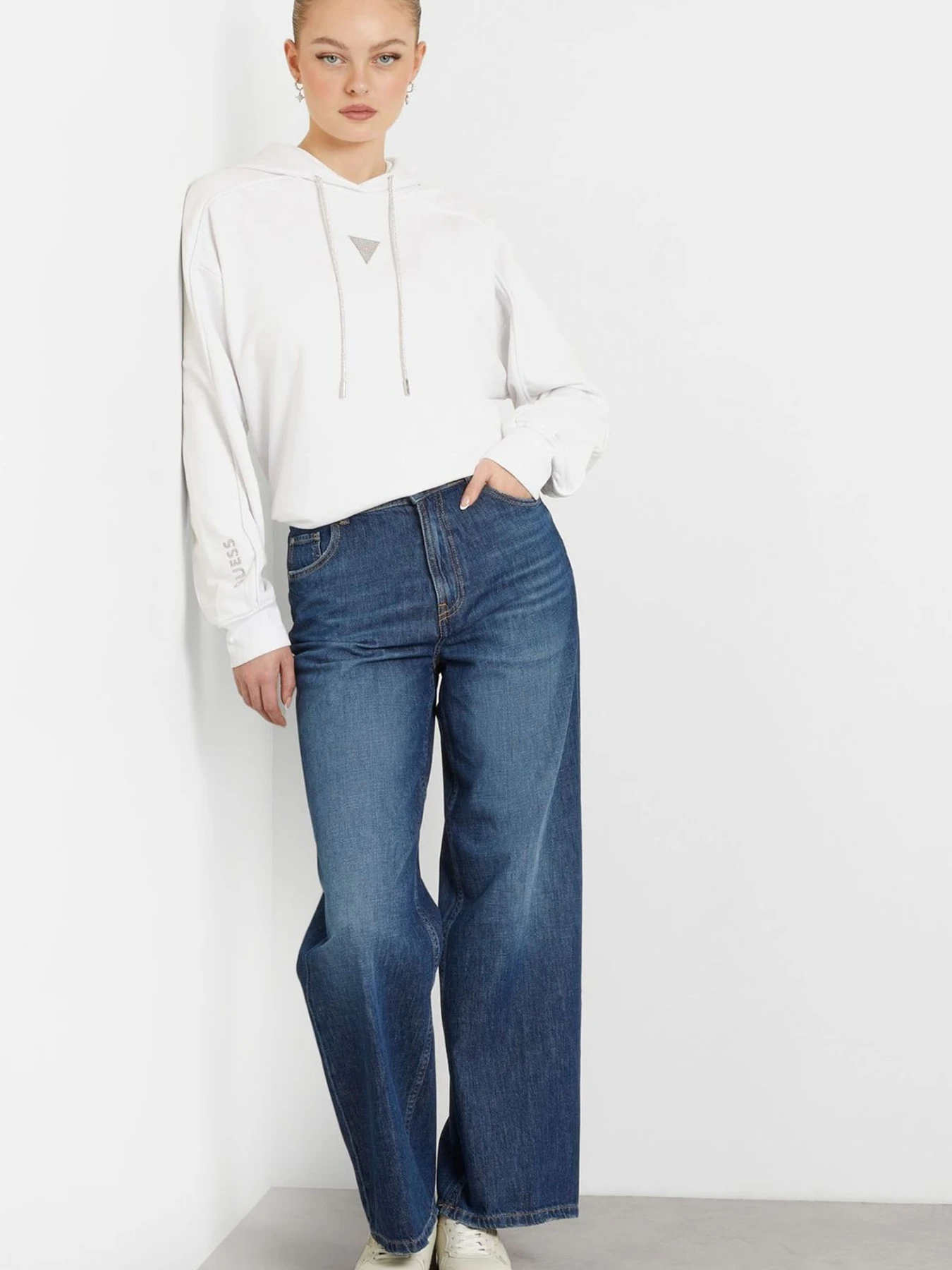 Худи и свитшоты GUESS модель W4GQ12.KBK32;G011 Фото