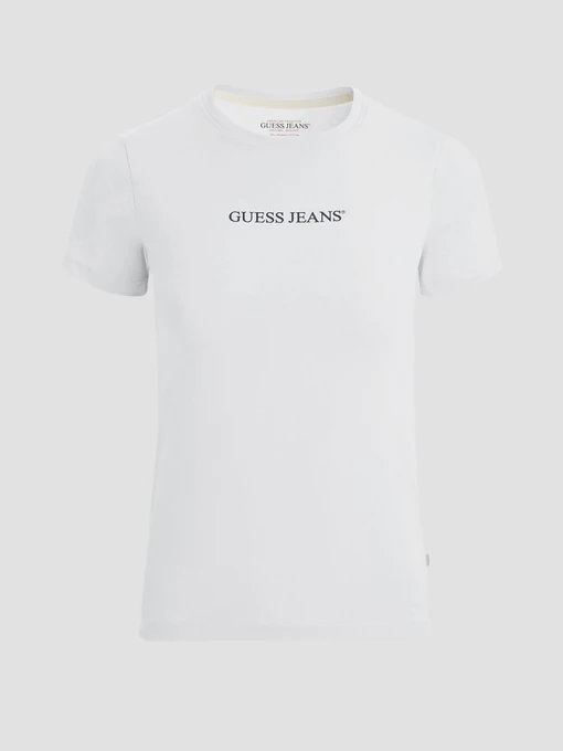 Бавовняна Жіноча Футболка Guess Jeans фото 2