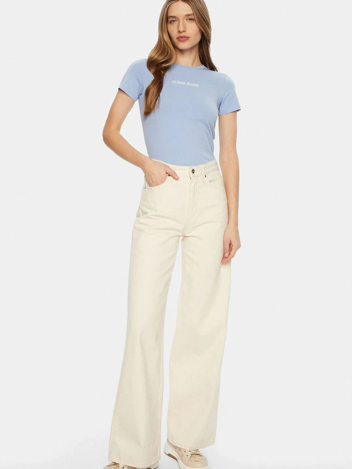 Футболки и поло Guess Jeans модель W4YI01.J1314;G7CP Фото