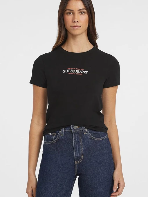 Футболки и поло Guess Jeans модель W4YI03.J1314;JBLK Фото