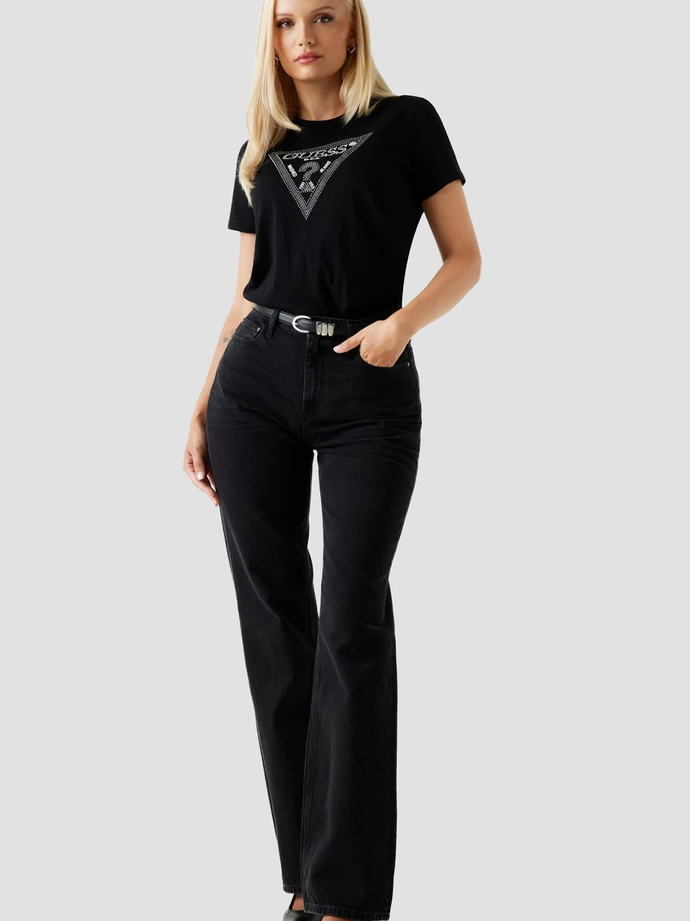 Футболки и поло GUESS модель W5BI18.I3Z14;JBLK Фото