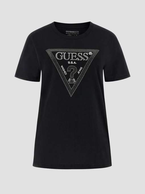Бавовняна Жіноча Футболка GUESS фото 2