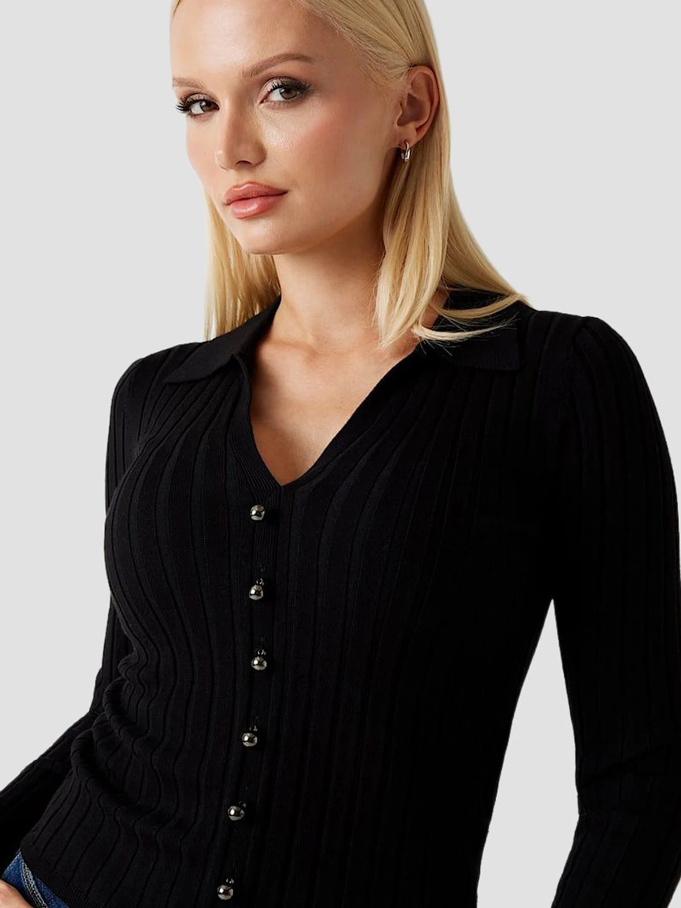 Худи и свитшоты GUESS модель W5BR51.Z2YK2;JBLK Фото