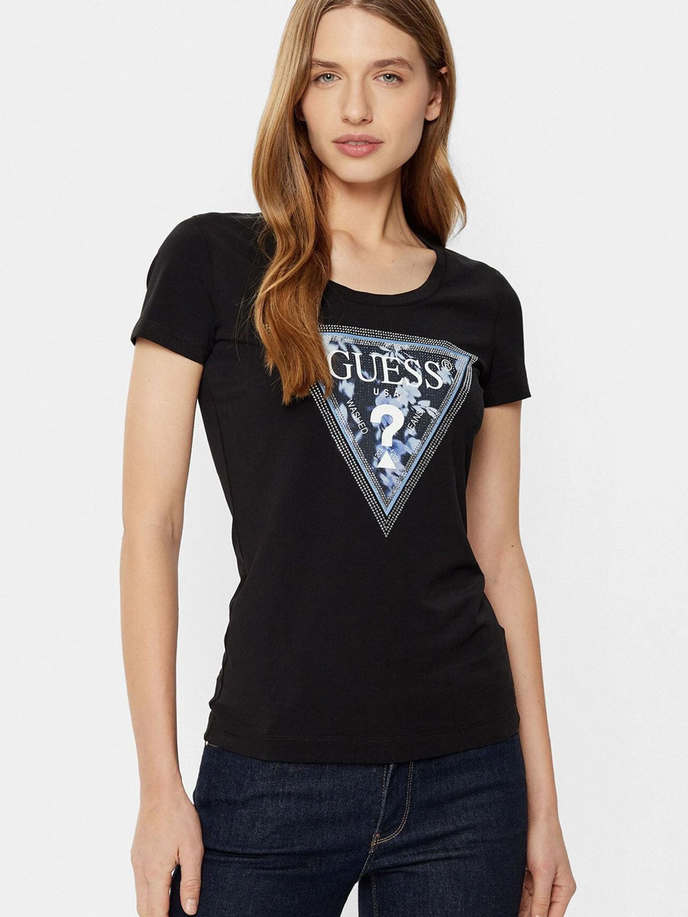 Футболки і поло GUESS модель W5RI00.J1314;JBLK Фото