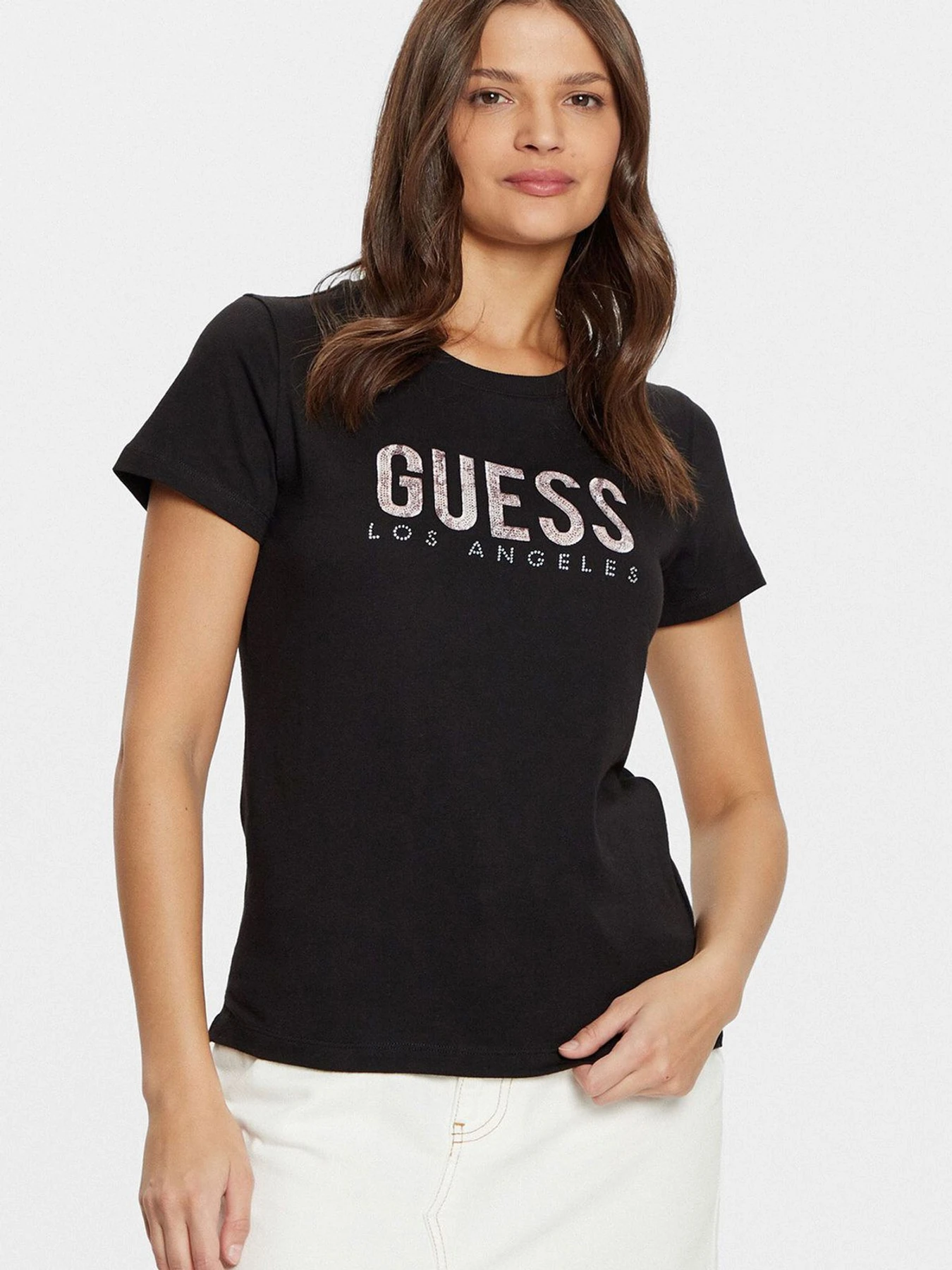 Футболки и поло GUESS модель W5RI19.I3Z14;JBLK Фото