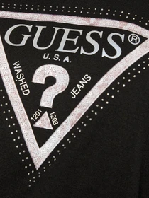 Худи и свитшоты GUESS модель W5RQ09.K8802;JBLK Фото