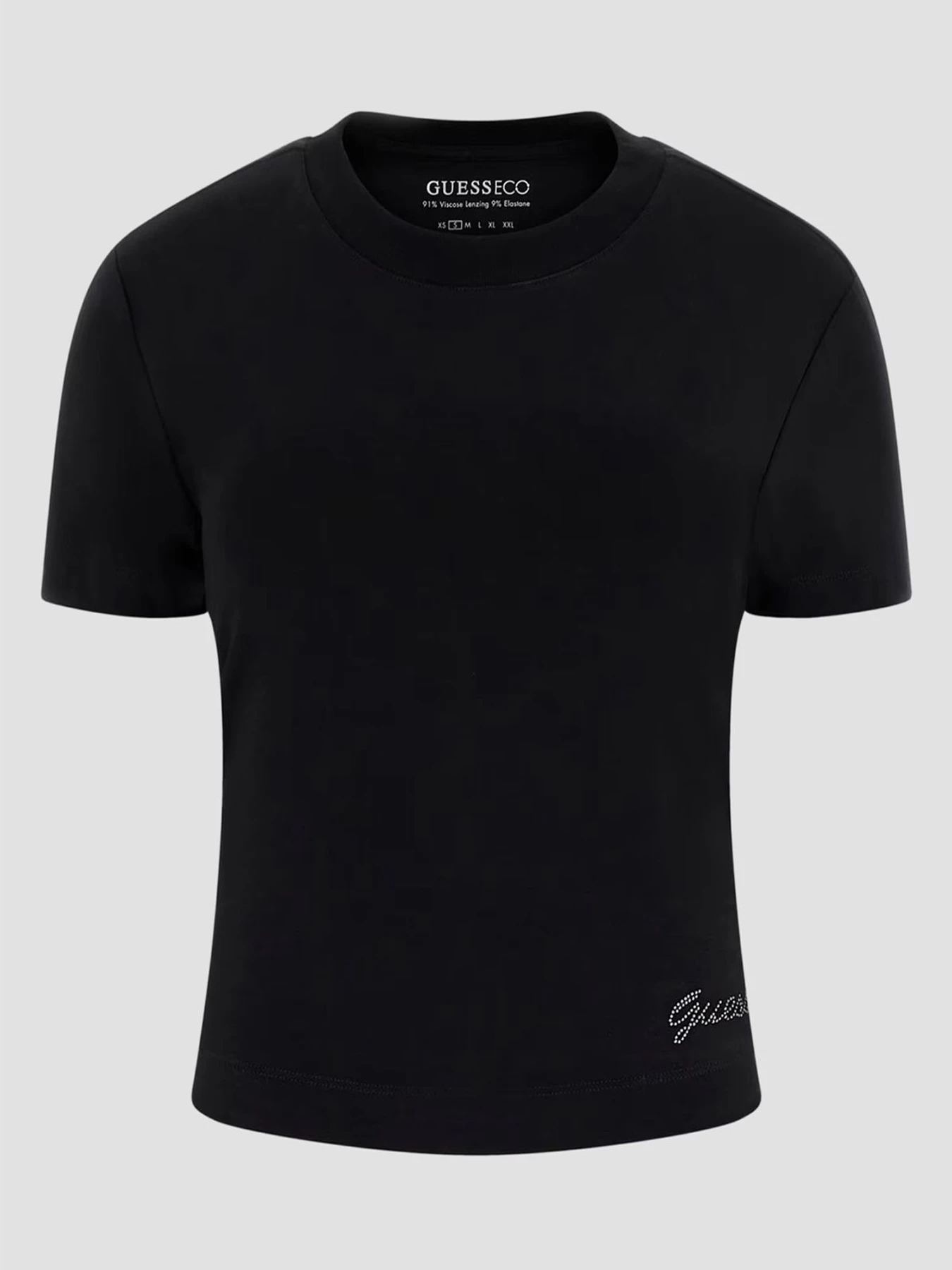 Футболки и поло GUESS модель W5YI06.KCYV2;JBLK Фото