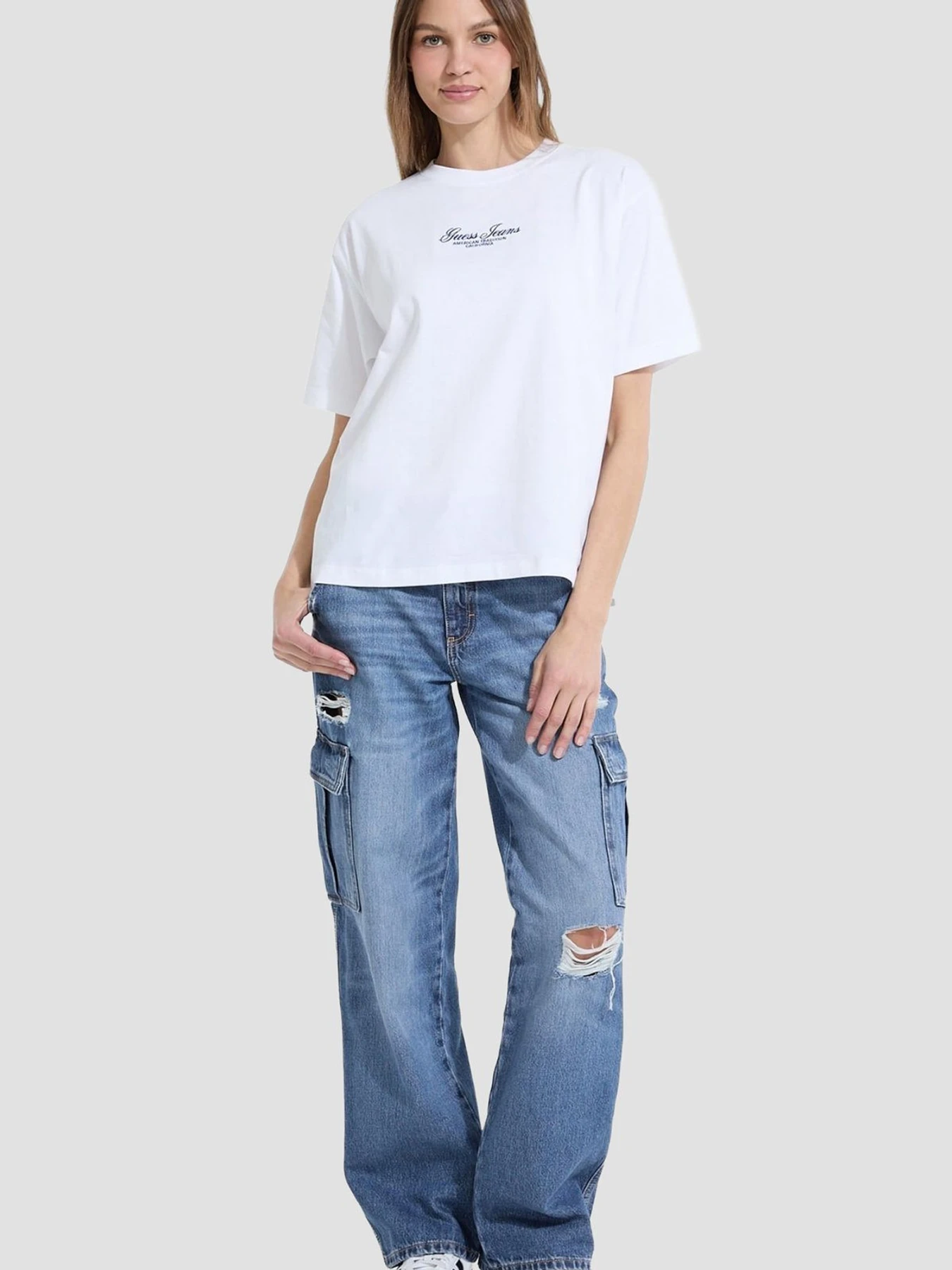 Футболки и поло Guess Jeans модель W5YI25.K8HM0;G011 Фото