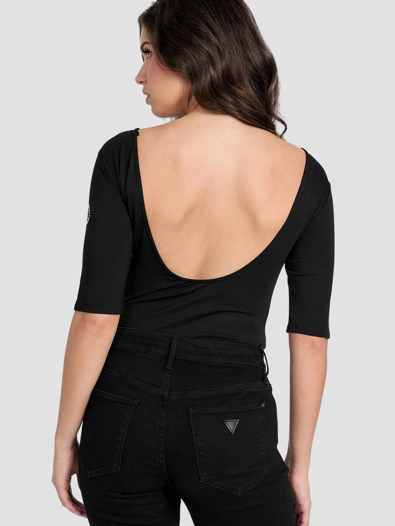 Боди и корсеты GUESS модель W5YP57.K49A1;JBLK Фото