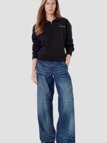 Худи и свитшоты Guess Jeans модель W5YQ09.K68I4;JBLK Фото