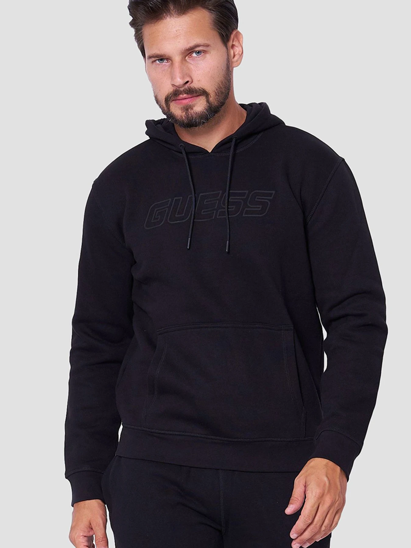 Худі та світшоти GUESS модель Z4YQ12.K9V31;JBLK Фото