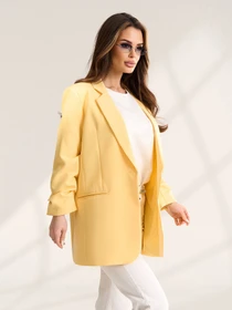 Піджаки ISSA Plus модель SA-696_желтый Фото