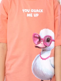Футболки и поло Носи своє модель 6414-001-33-5-5-temno-persikovij-quack Фото