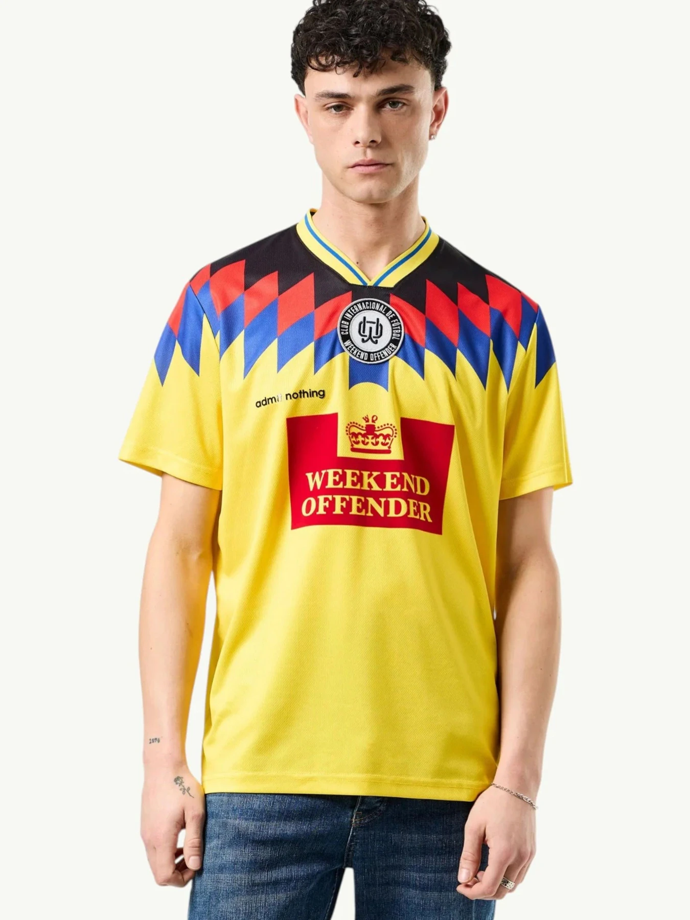 Футболки и поло Weekend Offender модель FS1B05-YELLOW Футболки и поло Weekend Offender модель FS1B05-YELLOW Фото