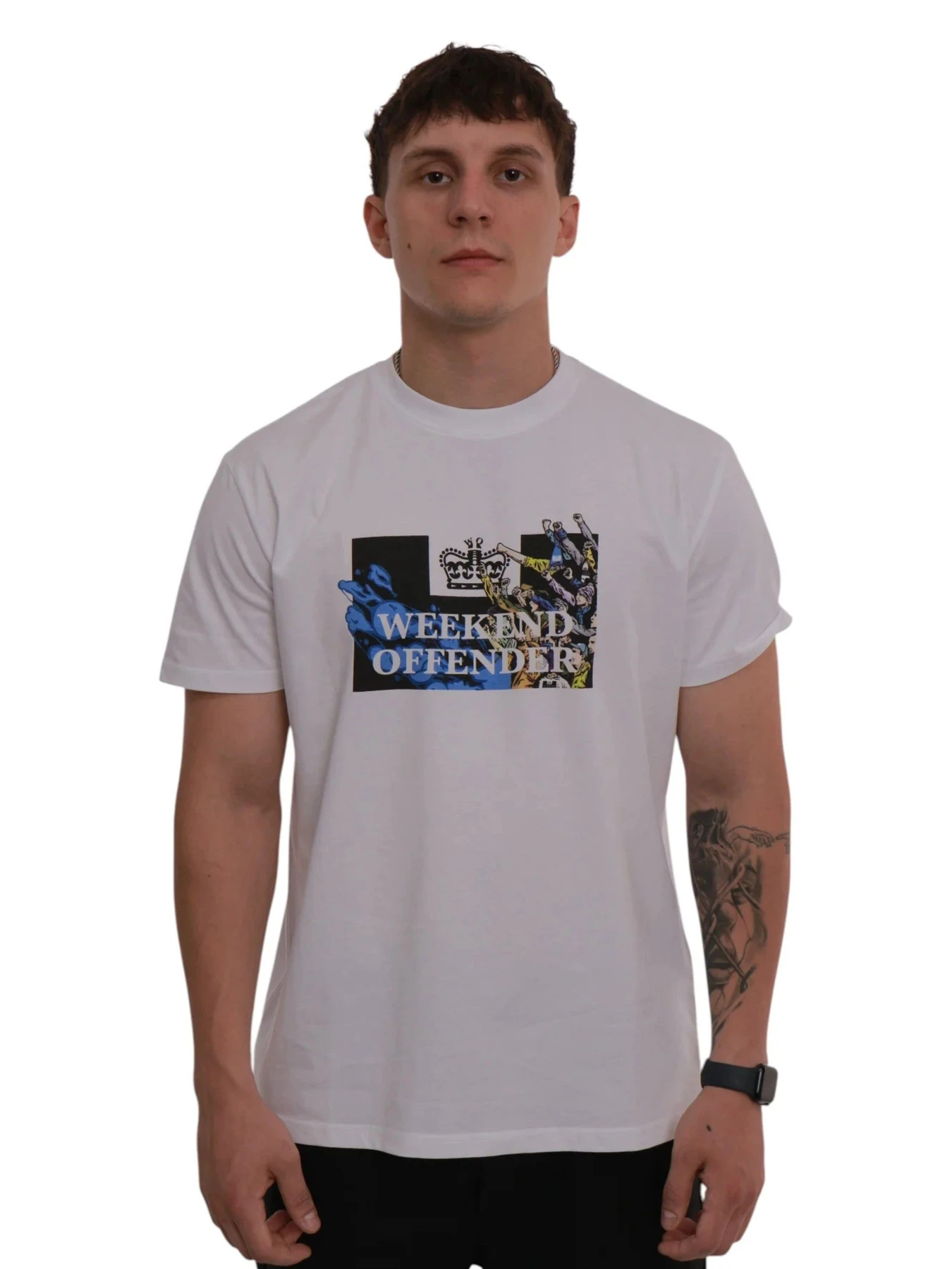 Футболки і поло Weekend Offender модель PT3A18-WHITE Футболки і поло Weekend Offender модель PT3A18-WHITE Фото