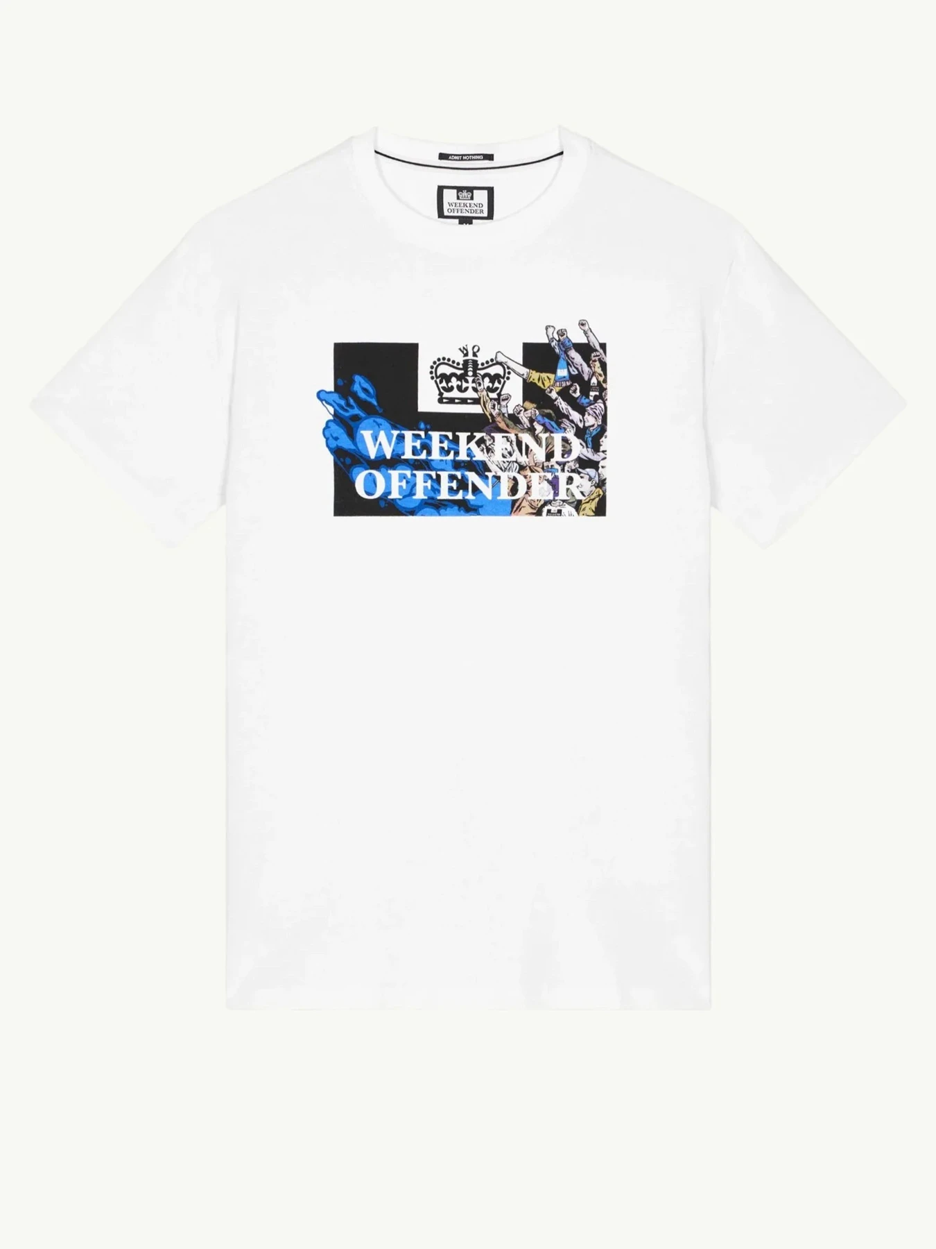 Футболки і поло Weekend Offender модель PT3A18-WHITE Футболки і поло Weekend Offender модель PT3A18-WHITE Фото