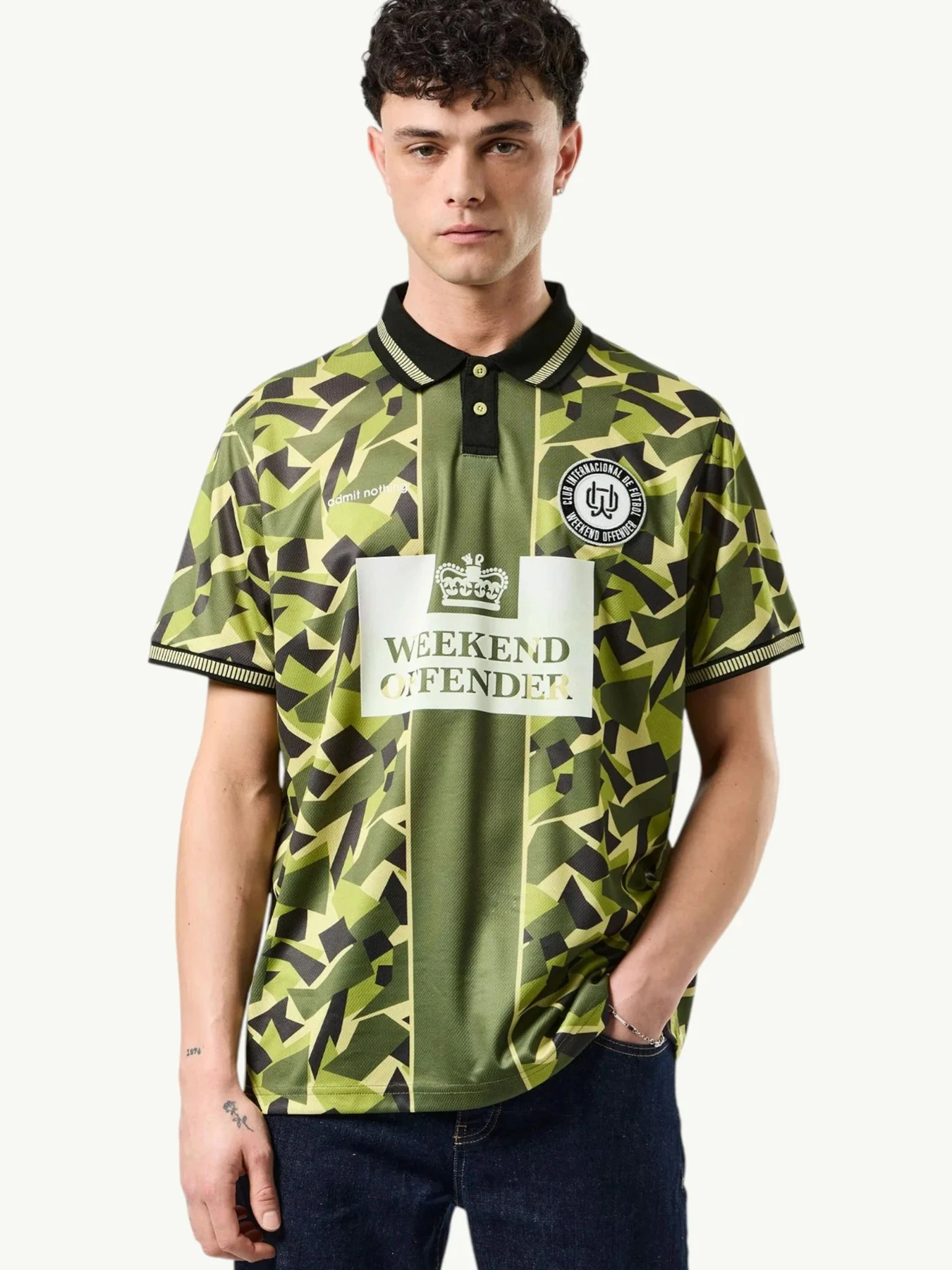 Футболки и поло Weekend Offender модель FS1B04-GREEN Футболки и поло Weekend Offender модель FS1B04-GREEN Фото