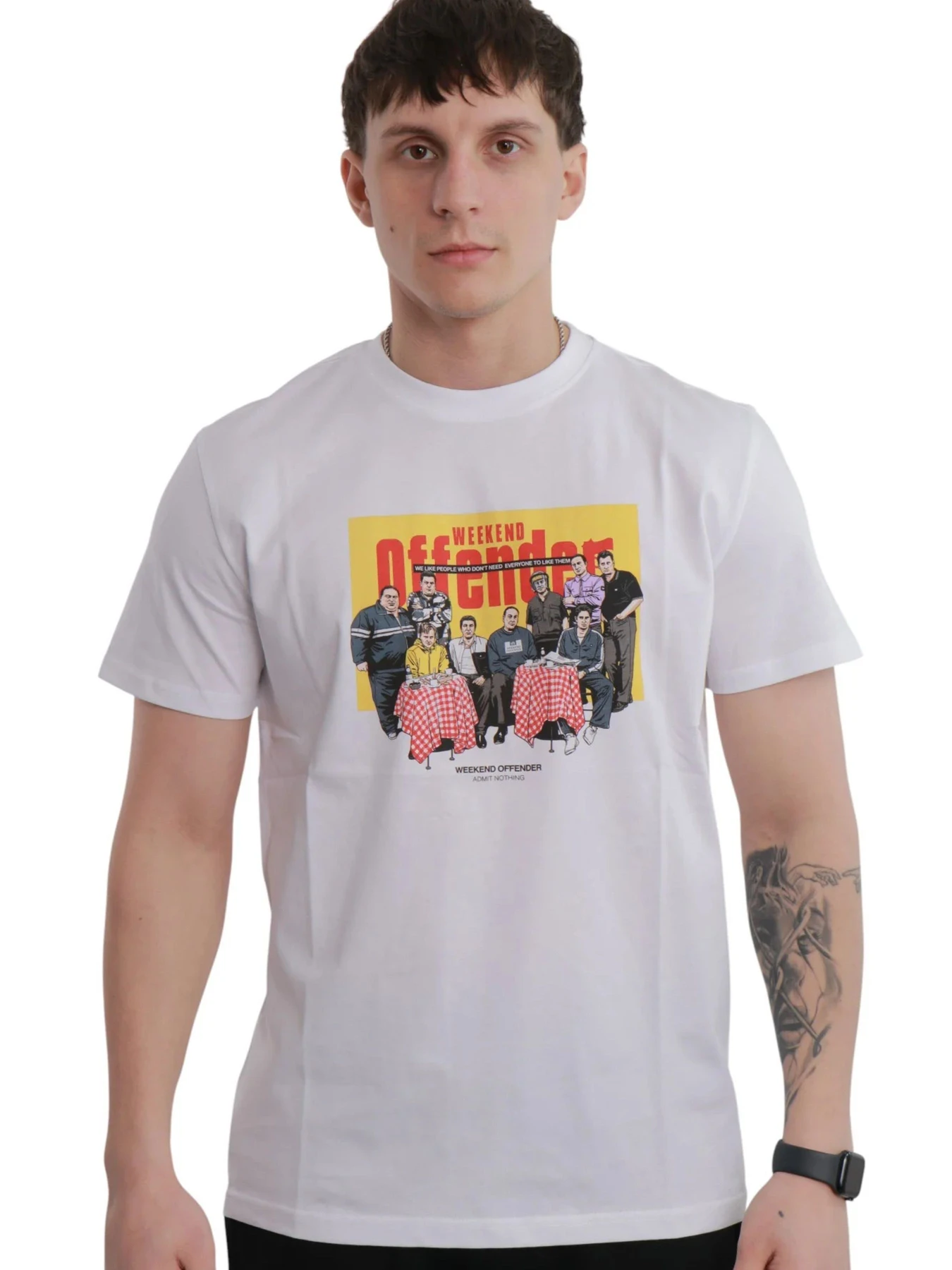 Футболки и поло Weekend Offender модель PT3A17-WHITE Футболки и поло Weekend Offender модель PT3A17-WHITE Фото