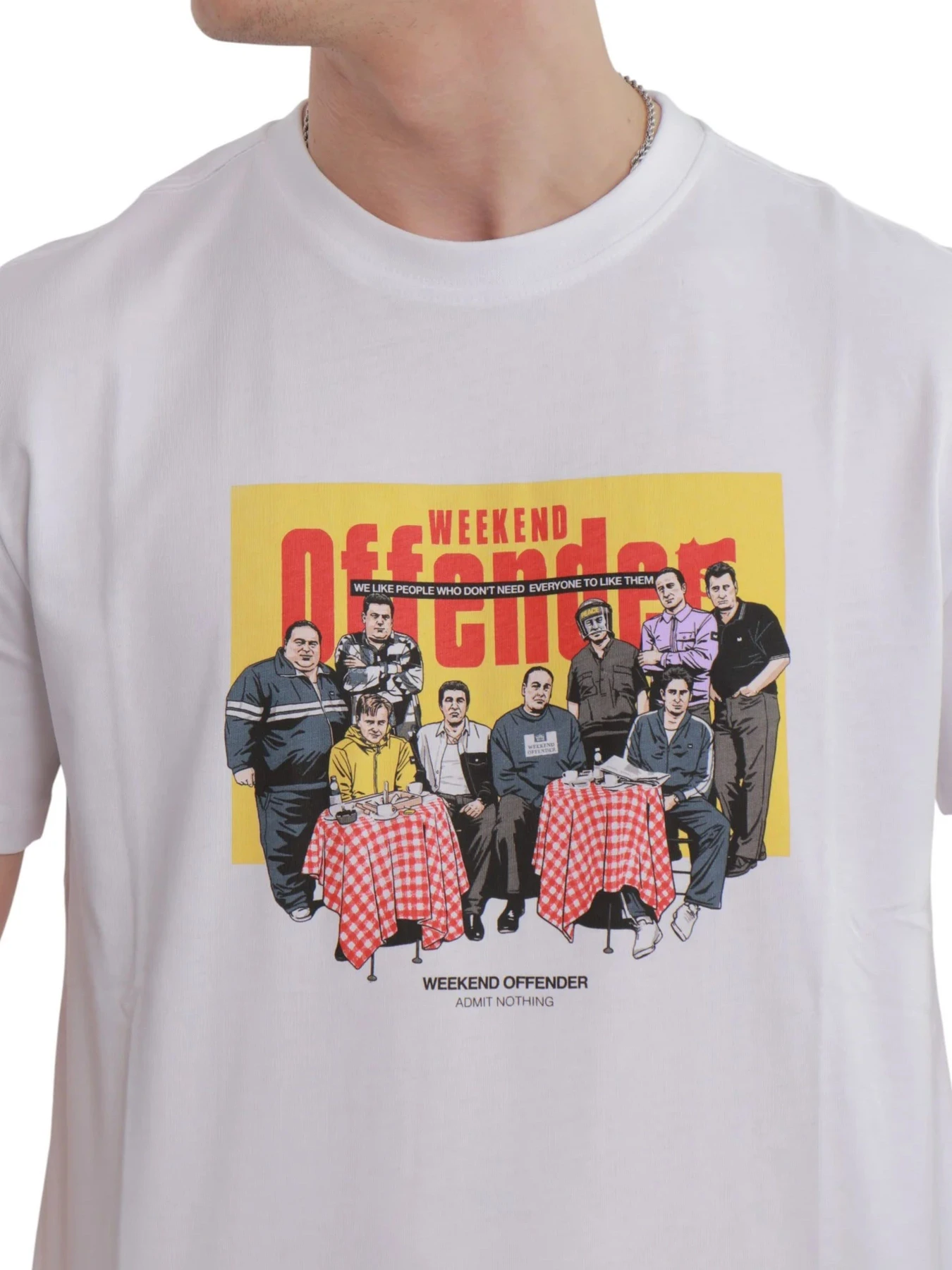 Футболки и поло Weekend Offender модель PT3A17-WHITE Футболки и поло Weekend Offender модель PT3A17-WHITE Фото