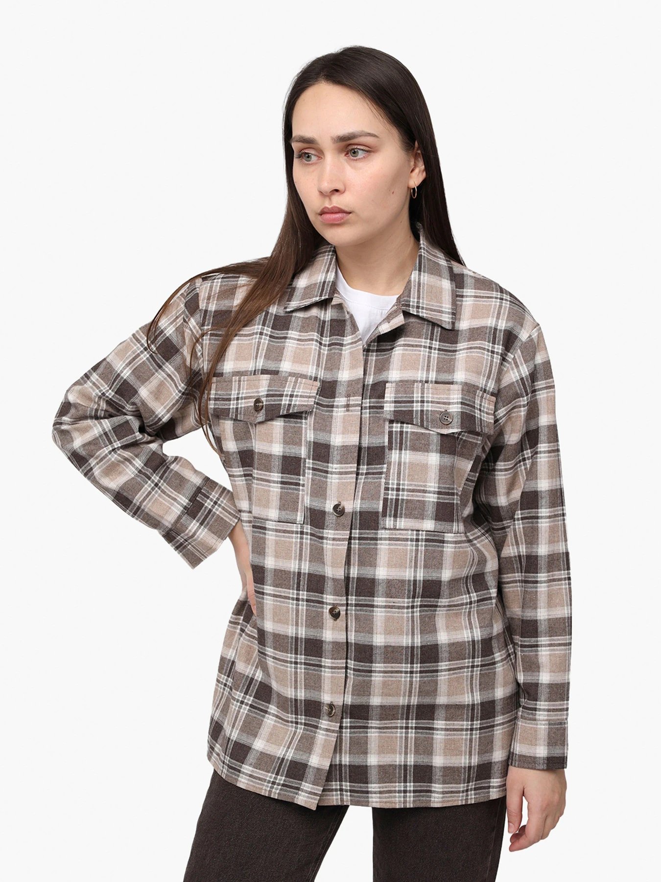 Рубашки YUKI модель ЦБ-00286263 Рубашки YUKI модель ЦБ-00286263 Фото