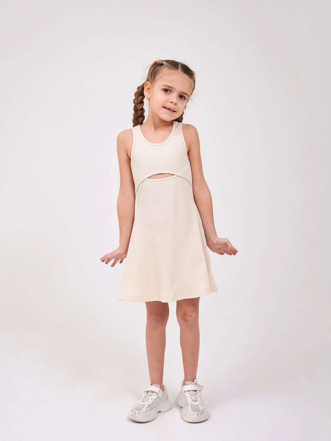 Платья SMIL модель smil_120473-1-svetlo-bezevyj Фото