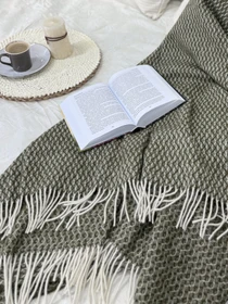 Плед шерстяной из новозеландской шерсти Ecotton модель 24615-1 Фото