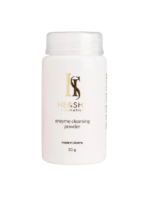 Ензимна пудра-пілінг для обличчя Ензимна пудра He&She Cosmetics модель 01-0003 Фото