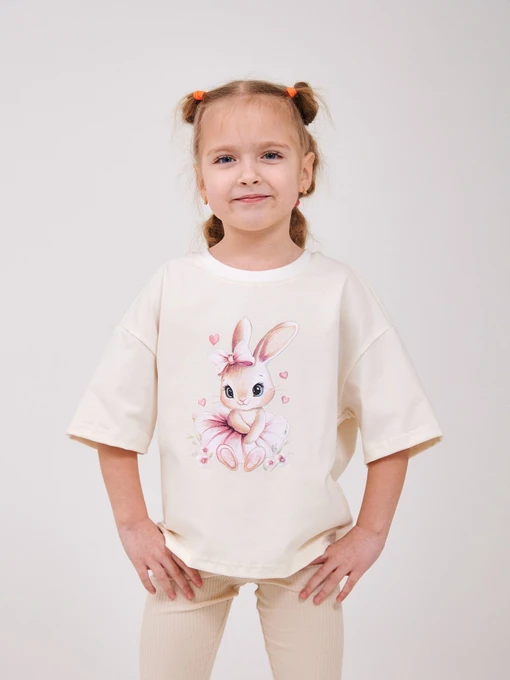 Футболки и поло SMIL модель smil_110864-1-kremovyj Фото