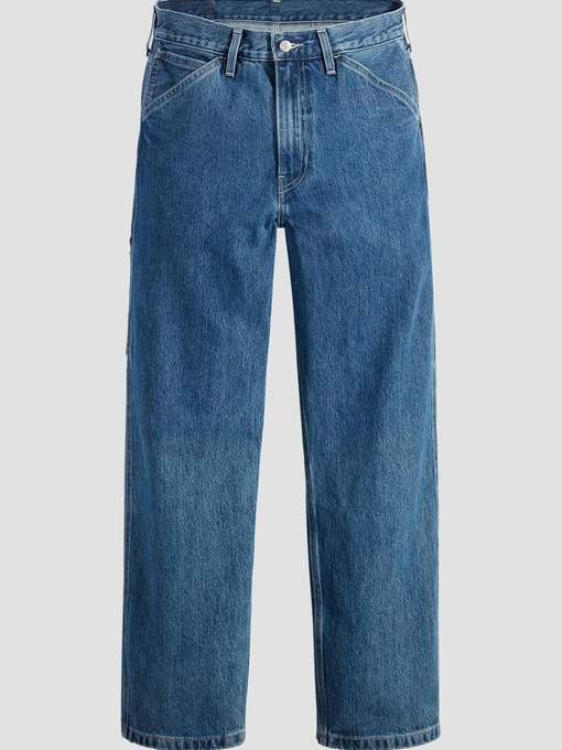 Бавовняні Чоловічі Прямі джинси Levi's фото 2