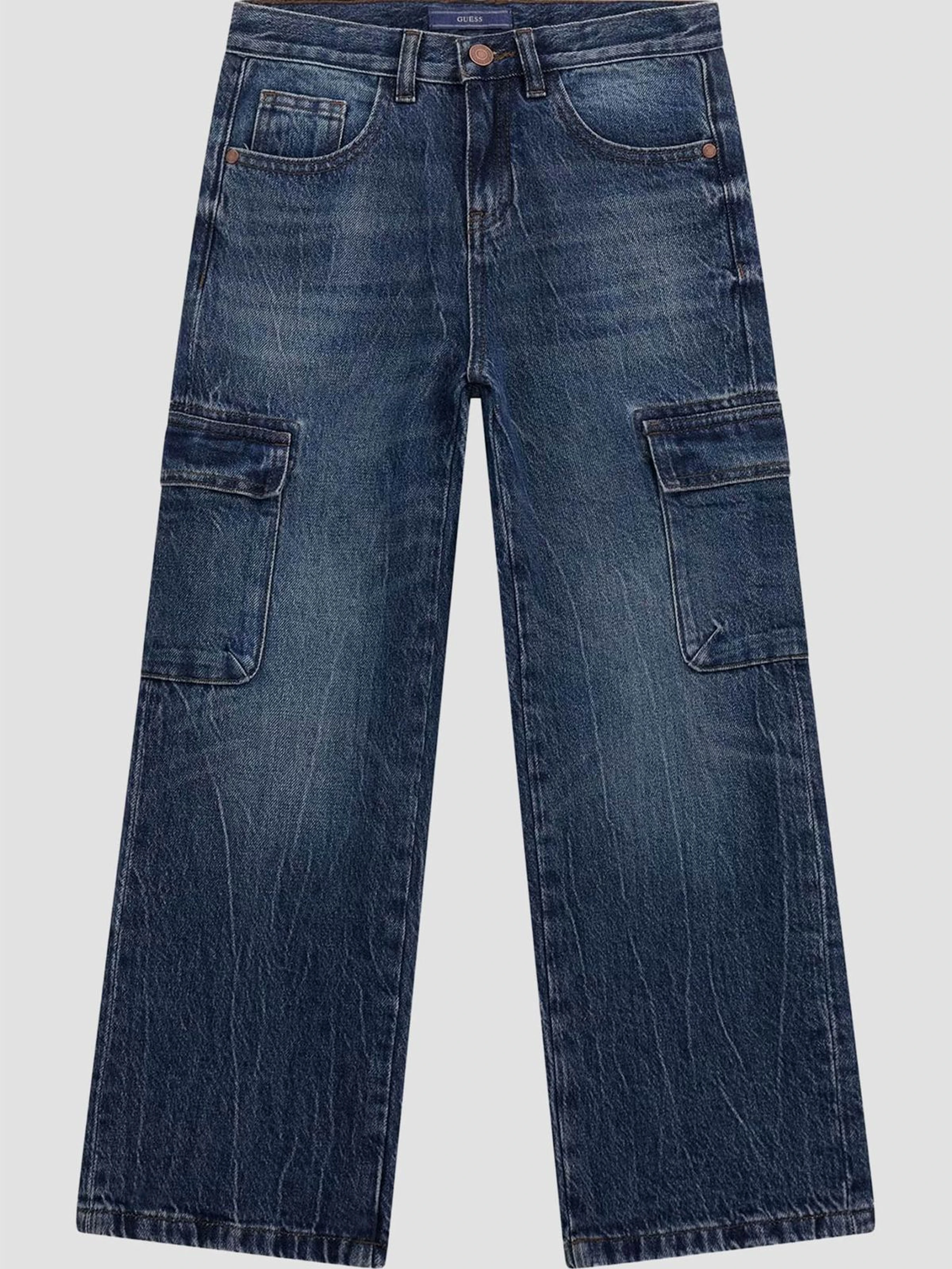 Бавовняні Дитячі Прямі джинси GUESS Kids