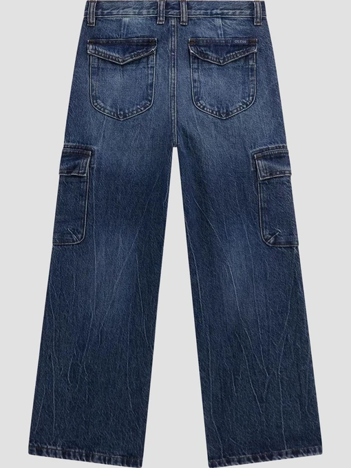 Бавовняні Дитячі Прямі джинси GUESS Kids фото 3