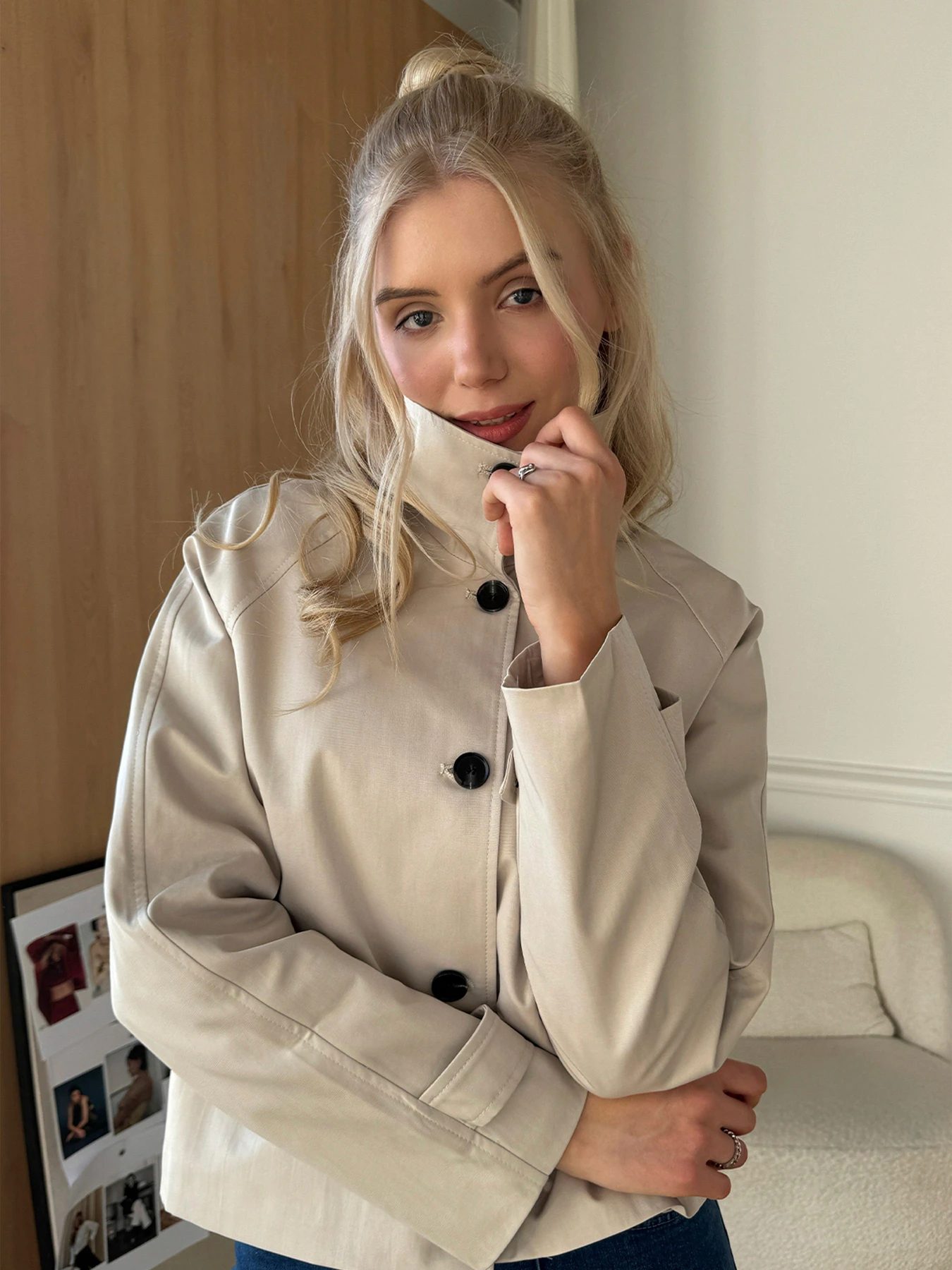 Куртки и дубленки YUKI модель ЦБ-00290257 Куртки и дубленки YUKI модель ЦБ-00290257 Фото