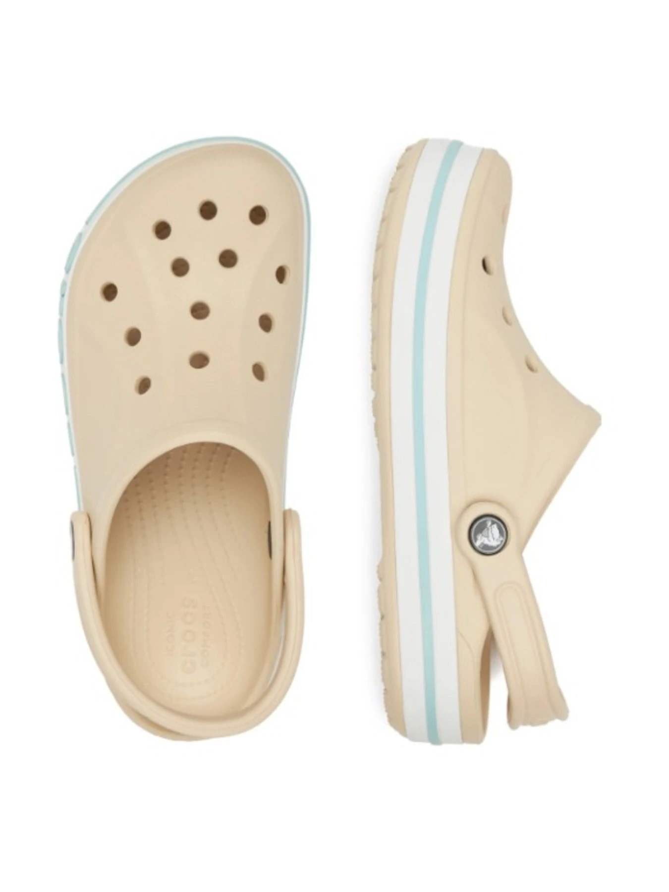 Шлёпанцы Crocs модель 205089WHI Фото