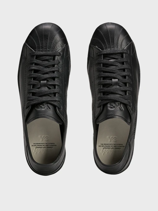 Шкіряні Жіночі Кеди низькі adidas Y-3 фото 2
