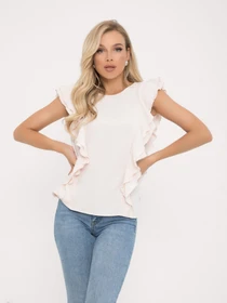 Сорочки ISSA Plus модель SA-267_beige Фото