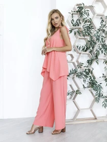Костюми ISSA Plus модель 12067_peach Фото